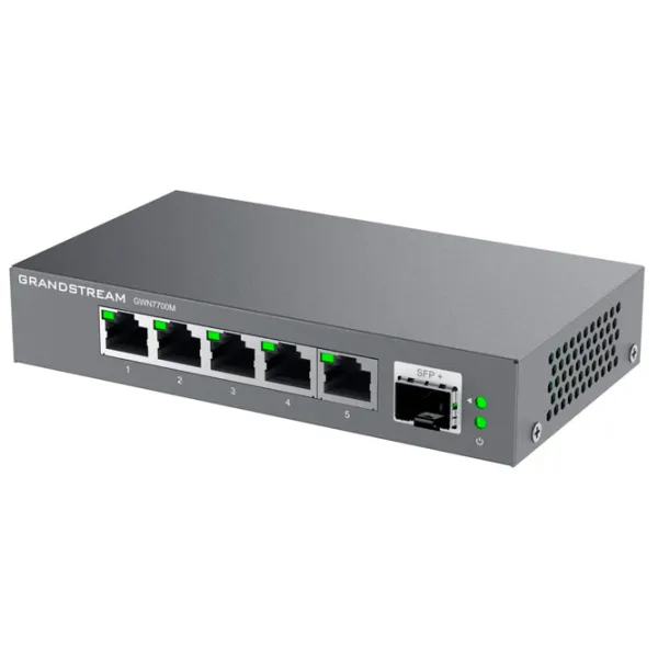 Switch Grandstream GWN7700M Black photo 2