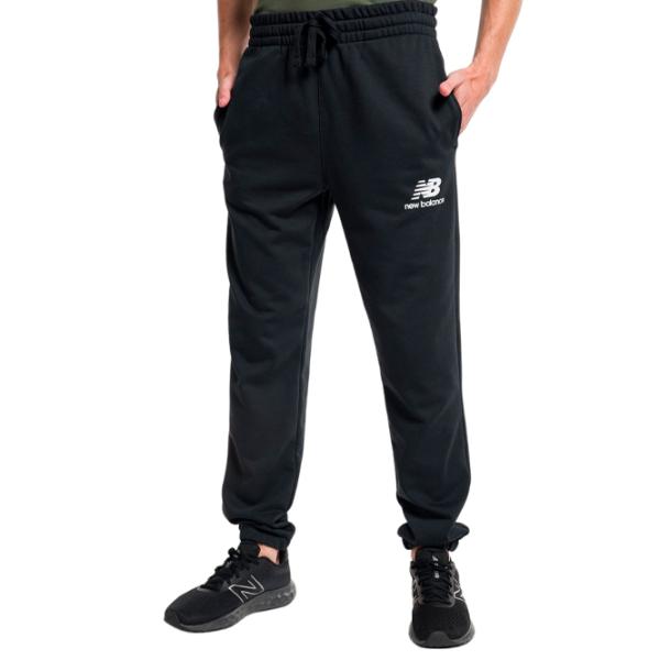 Спортивные брюки для мужчин New Balance Essentials Stacked Logo French Terry XXL/ Черный photo 3 Спортивные брюки для мужчин New Balance Essentials Stacked Logo French Terry XXL/ Черный photo 3
