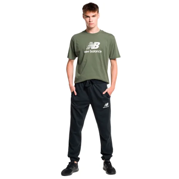 Спортивные брюки для мужчин New Balance Essentials Stacked Logo French Terry XXL/ Черный photo 4 Спортивные брюки для мужчин New Balance Essentials Stacked Logo French Terry XXL/ Черный photo 4