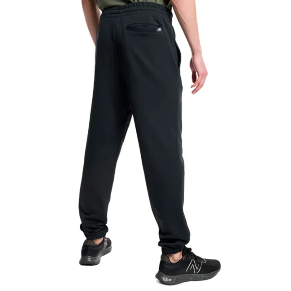 Спортивные брюки для мужчин New Balance Essentials Stacked Logo French Terry XXL/ Черный photo 5 Спортивные брюки для мужчин New Balance Essentials Stacked Logo French Terry XXL/ Черный photo 5