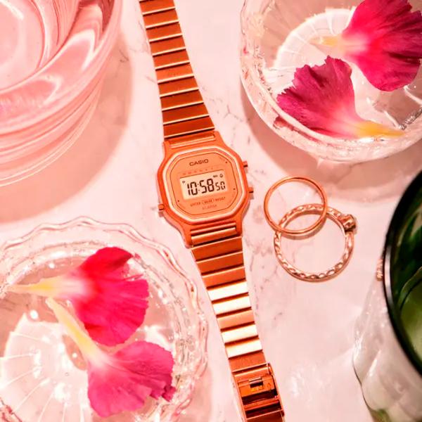 Ceas de mână pentru femei Casio LA-11WR-5A Cuarț/ 31 mm photo 4 Ceas de mână pentru femei Casio LA-11WR-5A Cuarț/ 31 mm photo 4