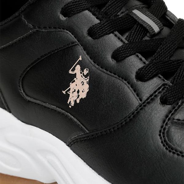 Кроссовки для женщин U.S. Polo Assn. Sorley Pu 3PR Весна/ Черный photo 7 Кроссовки для женщин U.S. Polo Assn. Sorley Pu 3PR Весна/ Черный photo 7