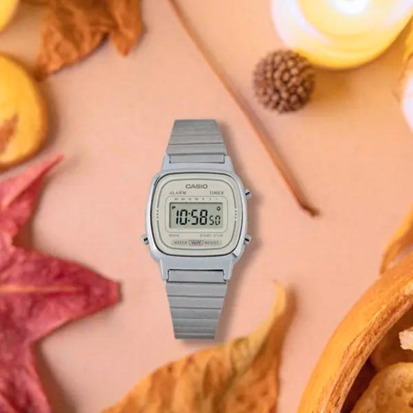 Ceas de mână pentru femei Casio LA670WEA-8A Cuarț/ 30 x 25 mm photo 6
