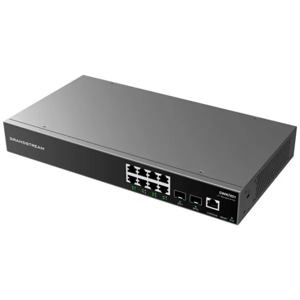 Switch Grandstream GWN7801 Black photo 2
