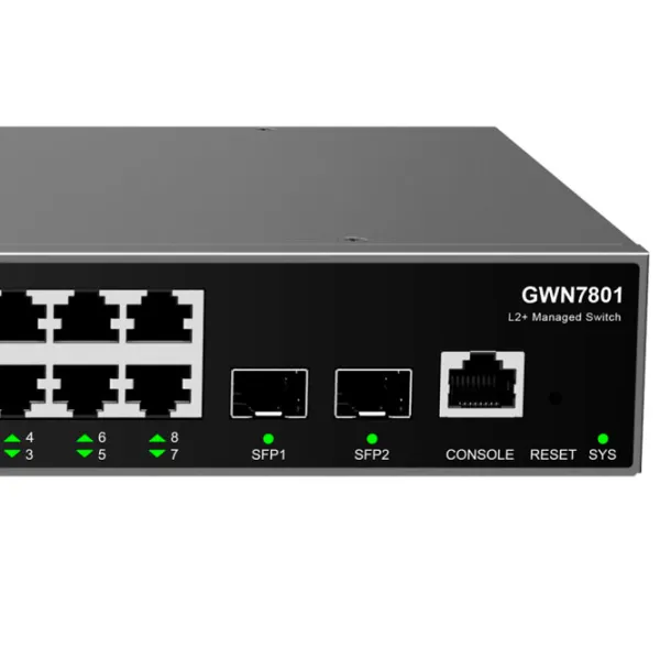 Switch Grandstream GWN7801 Black photo 4