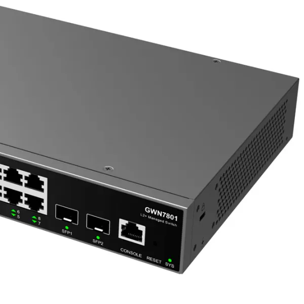 Switch Grandstream GWN7801 Black photo 5