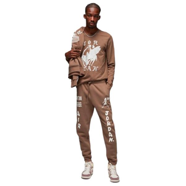 Спортивные брюки для мужчин Jordan Flt Artst Srs Flc Pant XXL/ Коричневый photo 3 Спортивные брюки для мужчин Jordan Flt Artst Srs Flc Pant XXL/ Коричневый photo 3