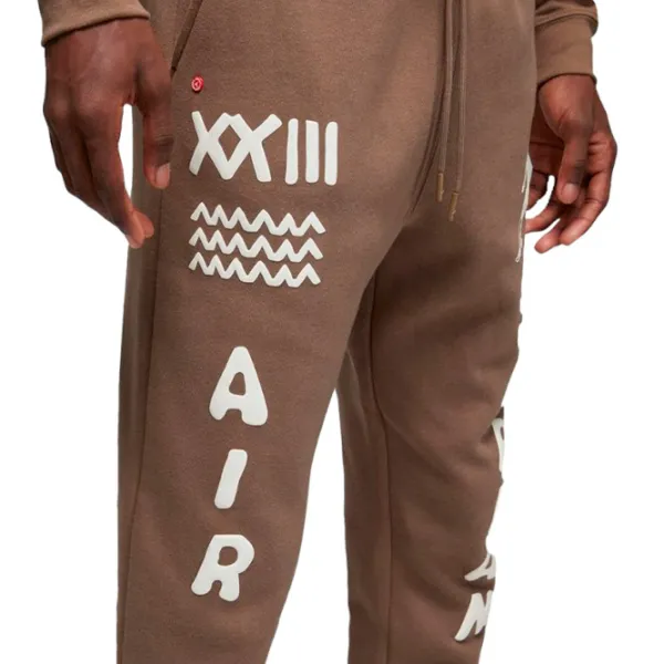 Спортивные брюки для мужчин Jordan Flt Artst Srs Flc Pant XXL/ Коричневый photo 4 Спортивные брюки для мужчин Jordan Flt Artst Srs Flc Pant XXL/ Коричневый photo 4