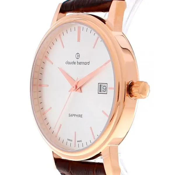 Ceas de mână unisex Claude Bernard 53007 37R AIR Cuarț/ 39 mm photo 2 Ceas de mână unisex Claude Bernard 53007 37R AIR Cuarț/ 39 mm photo 2