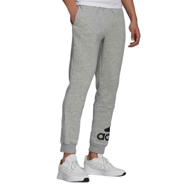 Pantaloni sportivi pentru bărbați Adidas Jogginghose Box Logo Fleece L/ Gray photo 4