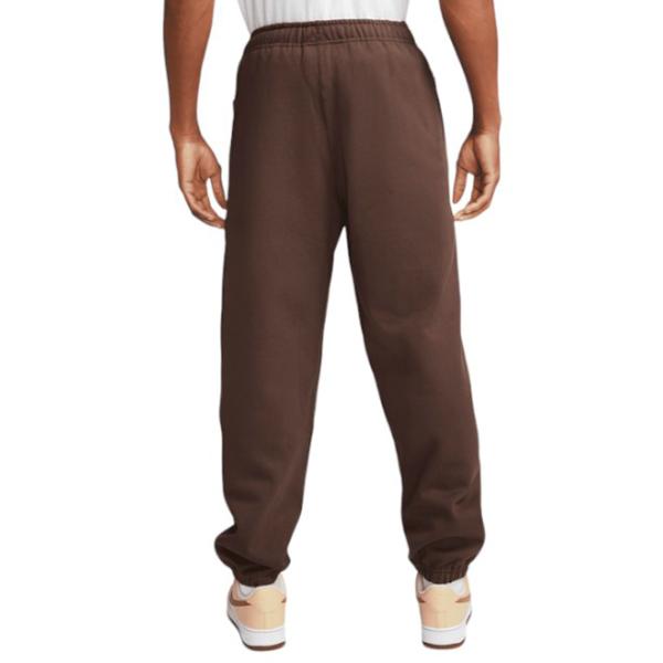 Pantaloni sportivi pentru bărbați Nike M Nk Solo Swsh Flc Cf Pant S / Brown photo 2
