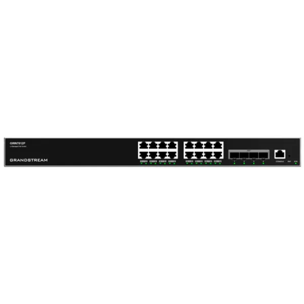 Коммутатор Grandstream GWN7812P Черный photo 2