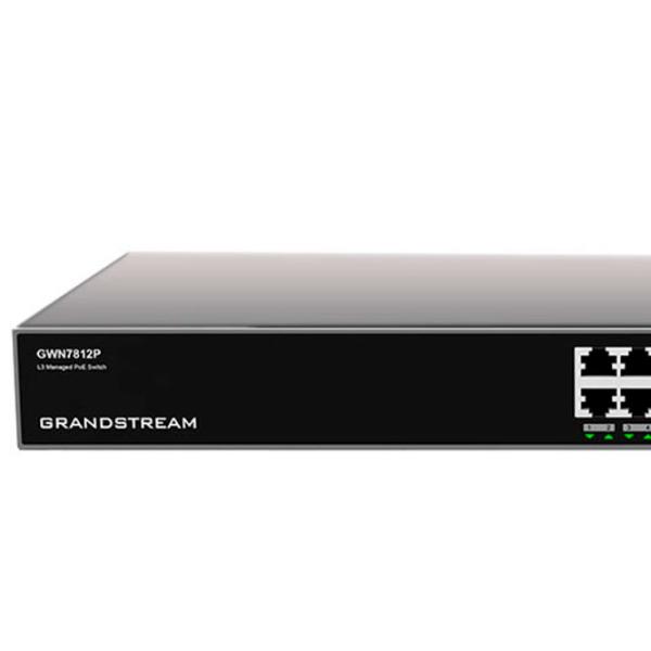 Коммутатор Grandstream GWN7812P Черный photo 3