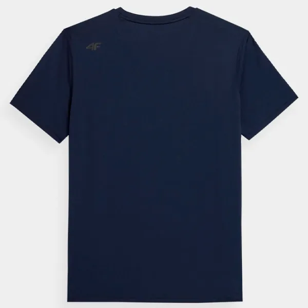 Футболка для мужчин 4F 4FSS23TFTSM259-31S 90% полиэстер, 10% эластан/ Navy Blue photo 2