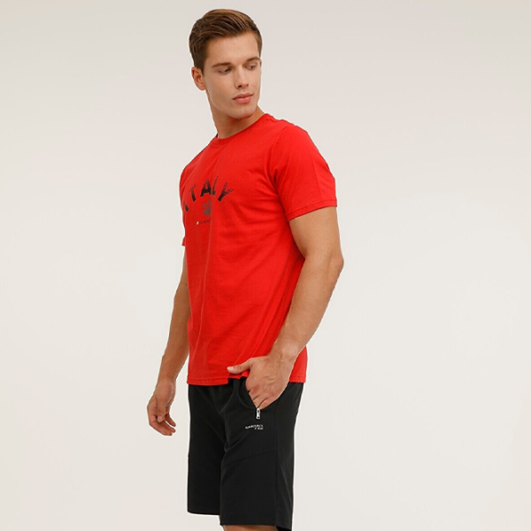 Tricou pentru bărbați Lumberjack ML AUSTIN 11SD1044 3PR Bumbac/ Red photo 3