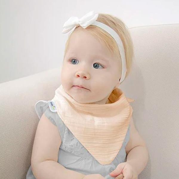 Слюнявчик BabyJem 8681049217363 Платок/ Хлопок/ Бежевый photo 2 Слюнявчик BabyJem 8681049217363 Платок/ Хлопок/ Бежевый photo 2
