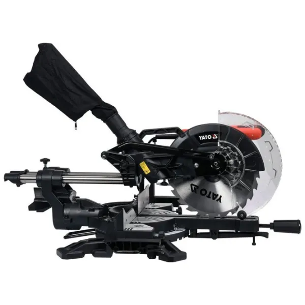 Fierăstrău pentru tăieri înclinate Yato YT-82173 255 mm/ Red photo 3