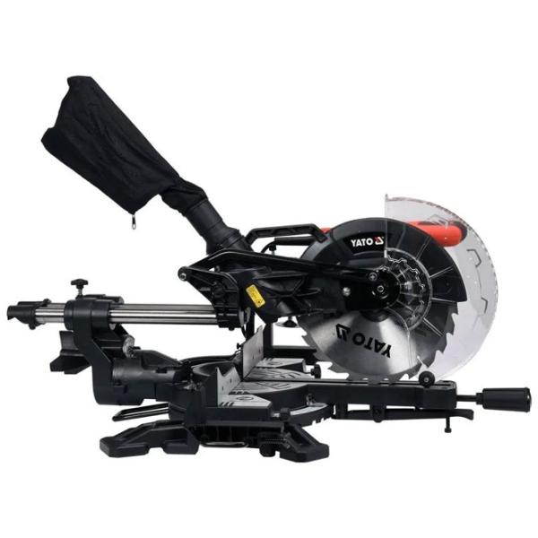 Fierăstrău pentru tăieri înclinate Yato YT-82173 255 mm/ Red photo 3