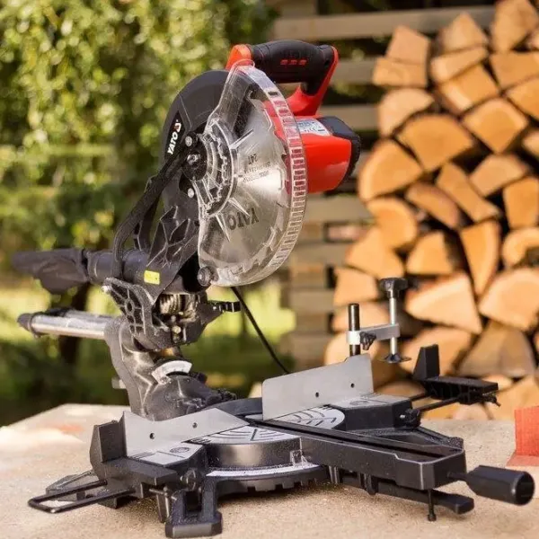 Fierăstrău pentru tăieri înclinate Yato YT-82173 255 mm/ Red photo 6