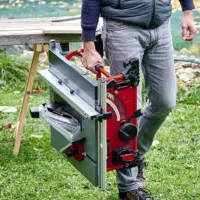 Fierăstrău circular Einhell TE-TS 36/ 210 210 mm/ Red photo 7