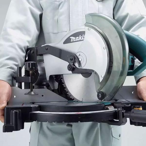 Fierăstrău pentru tăieri înclinate Makita MLS100N 255 mm/ Blue photo 5