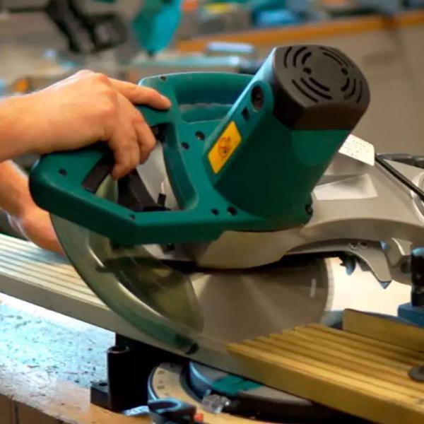 Fierăstrău pentru tăieri înclinate Makita MLS100N 255 mm/ Blue photo 6