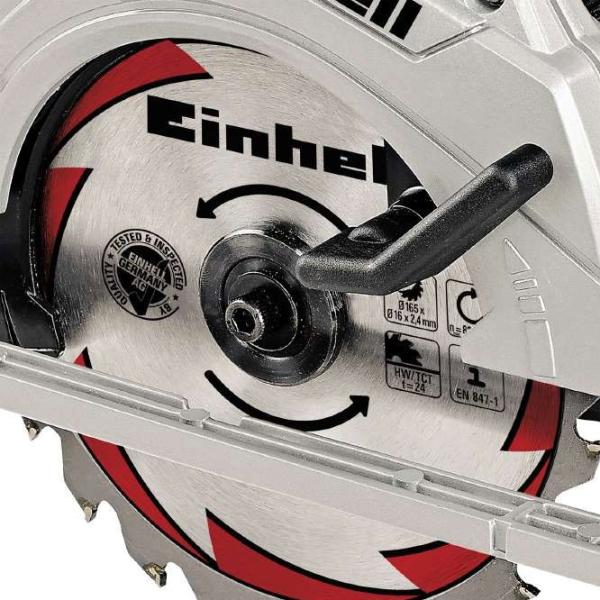 Дисковая пила Einhell TE-CS 165 165 мм/ Красный photo 4