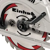 Fierăstrău circular Einhell TE-CS 165 165 mm/ Red photo 4