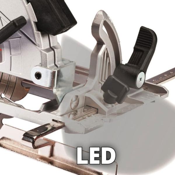 Дисковая пила Einhell TE-CS 18/ 165-1Li SOLO PXC 165 мм/ Красный photo 4