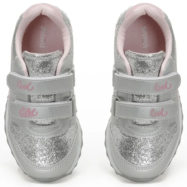 Кроссовки для девочек Polaris Shoes 3S 617149.P3PR Демисезон/ Серебристый photo 2 Кроссовки для девочек Polaris Shoes 3S 617149.P3PR Демисезон/ Серебристый photo 2