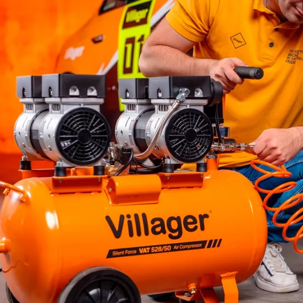 Компрессор Villager VAT 528/ 50 Электрический/ Поршневой photo 6