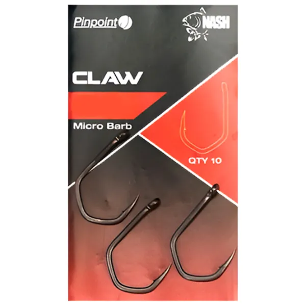 Набор крючков Nash Pinpoint Claw Количество в наборе - 10 / Размер - 6 photo 2 Набор крючков Nash Pinpoint Claw Количество в наборе - 10 / Размер - 6 photo 2