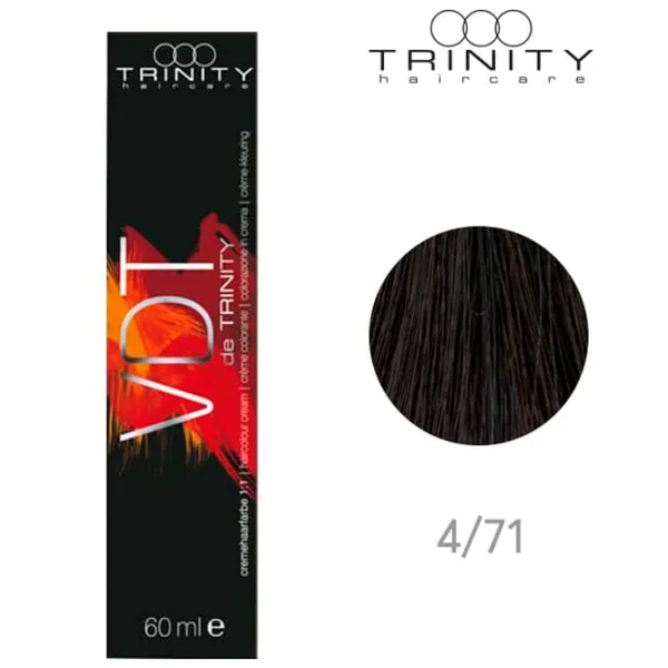 Краска для волос Trinity VDT Код цвета: 4-71, 60 мл photo 2