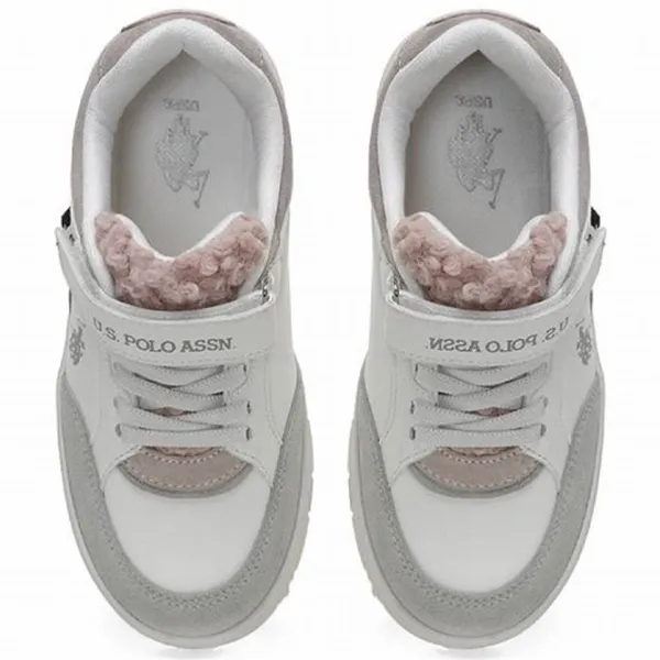 Adidași pentru fetiţe U.S. Polo Assn. 3S VALVERDE 3PR Demisezon/ White photo 2 Adidași pentru fetiţe U.S. Polo Assn. 3S VALVERDE 3PR Demisezon/ White photo 2