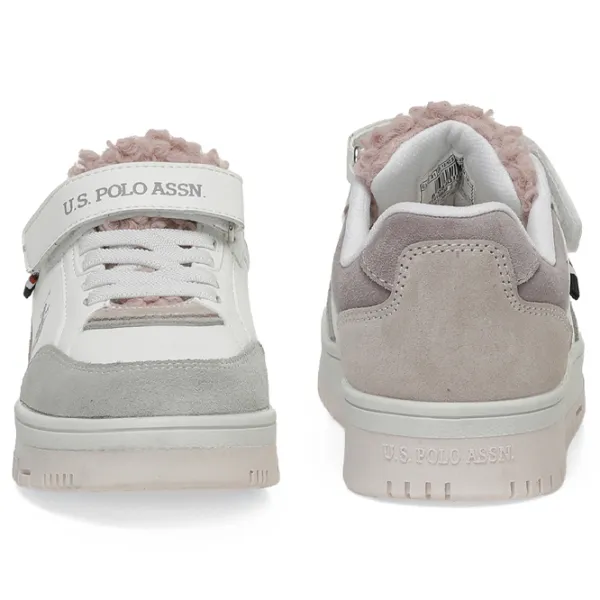 Adidași pentru fetiţe U.S. Polo Assn. 3S VALVERDE 3PR Demisezon/ White photo 3 Adidași pentru fetiţe U.S. Polo Assn. 3S VALVERDE 3PR Demisezon/ White photo 3