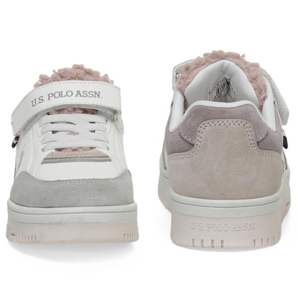 Adidași pentru fetiţe U.S. Polo Assn. 3S VALVERDE 3PR Demisezon/ White photo 3 Adidași pentru fetiţe U.S. Polo Assn. 3S VALVERDE 3PR Demisezon/ White photo 3