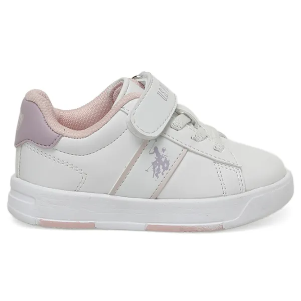 Кроссовки для девочек U.S. Polo Assn. 3W TRAVIS JR 3PR Демисезон/ Белый photo 4 Кроссовки для девочек U.S. Polo Assn. 3W TRAVIS JR 3PR Демисезон/ Белый photo 4