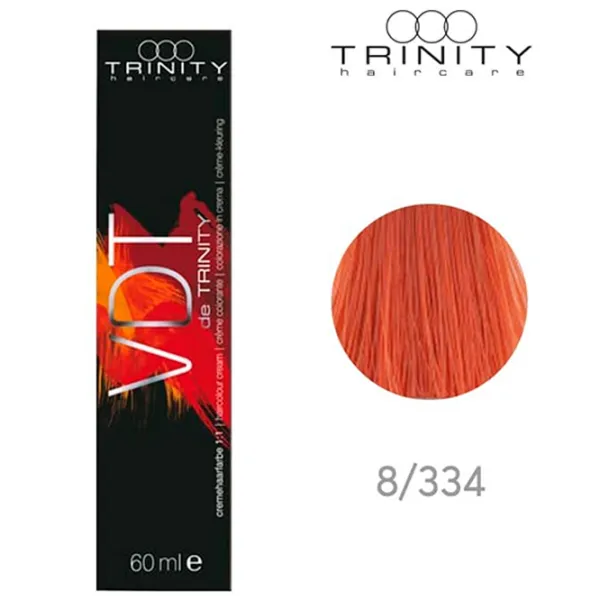 Краска для волос Trinity VDT Код цвета: 8-334, 60 мл photo 2 Краска для волос Trinity VDT Код цвета: 8-334, 60 мл photo 2