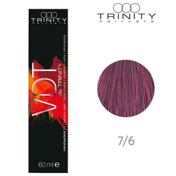 Краска для волос Trinity VDT Код цвета: 7-6, 60 мл photo 2