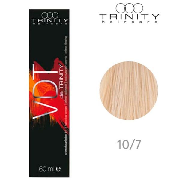 Краска для волос Trinity VDT Код цвета: 10-7, 60 мл photo 2 Краска для волос Trinity VDT Код цвета: 10-7, 60 мл photo 2