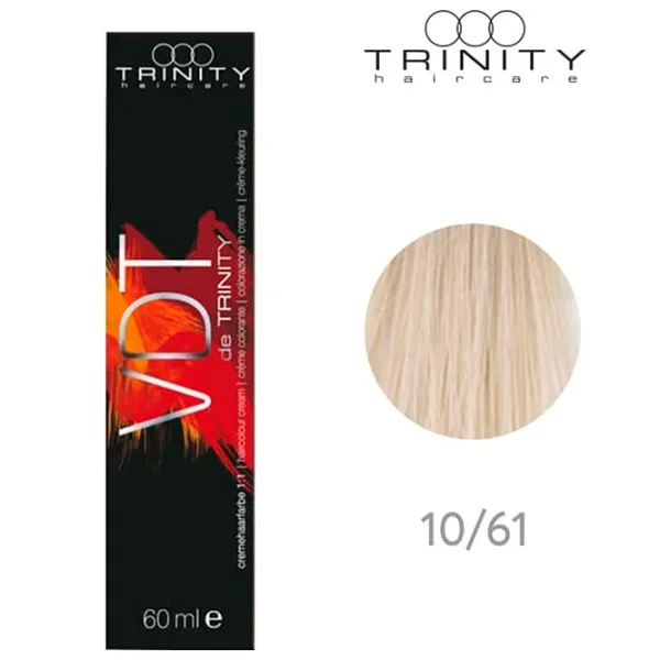 Краска для волос Trinity VDT Код цвета: 10-61, 60 мл photo 2 Краска для волос Trinity VDT Код цвета: 10-61, 60 мл photo 2