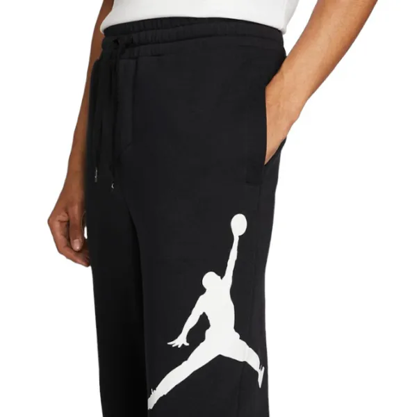 Pantaloni sportivi pentru bărbați Jordan Jumpman Logo Flc Pant L/ Black photo 3 Pantaloni sportivi pentru bărbați Jordan Jumpman Logo Flc Pant L/ Black photo 3