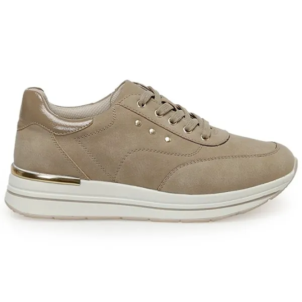 Кроссовки для женщин Polaris Shoes 322510.Z 3PR Осень/ Бежевый photo 3 Кроссовки для женщин Polaris Shoes 322510.Z 3PR Осень/ Бежевый photo 3