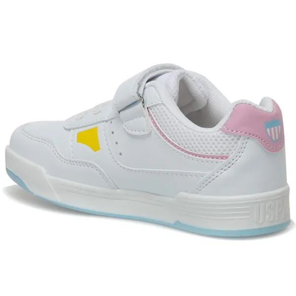 Кроссовки для девочек U.S. Polo Assn. 3M FANTAS 3FX Демисезон/ Белый photo 3 Кроссовки для девочек U.S. Polo Assn. 3M FANTAS 3FX Демисезон/ Белый photo 3