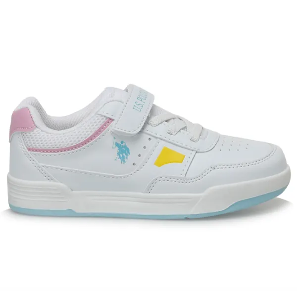 Adidași pentru fetiţe U.S. Polo Assn. 3M FANTAS 3FX Demisezon/ White photo 2 Adidași pentru fetiţe U.S. Polo Assn. 3M FANTAS 3FX Demisezon/ White photo 2