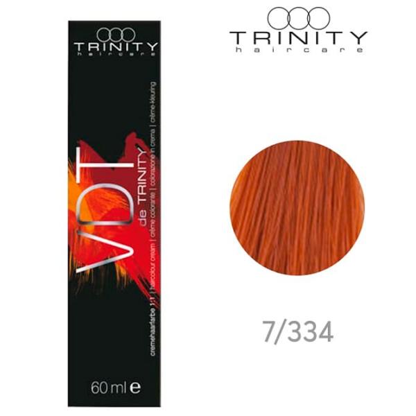 Краска для волос Trinity VDT Код цвета: 7-334, 60 мл photo 2 Краска для волос Trinity VDT Код цвета: 7-334, 60 мл photo 2