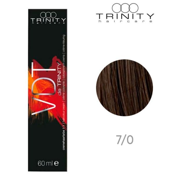 Краска для волос Trinity VDT Код цвета: 7-0, 60 мл photo 2 Краска для волос Trinity VDT Код цвета: 7-0, 60 мл photo 2