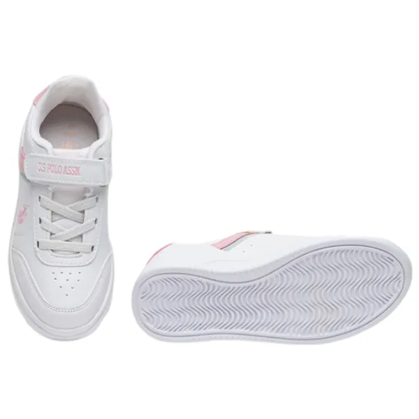 Adidași pentru fetiţe U.S. Polo Assn. 2W BERKELEY JR 2PR White photo 2 Adidași pentru fetiţe U.S. Polo Assn. 2W BERKELEY JR 2PR White photo 2