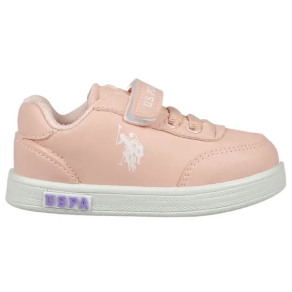 Кроссовки для девочек U.S. Polo Assn. 2F CAMERON WT 2PR Демисезон/ Rose photo 2 Кроссовки для девочек U.S. Polo Assn. 2F CAMERON WT 2PR Демисезон/ Rose photo 2