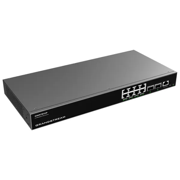 Коммутатор Grandstream GWN7811P Черный photo 2